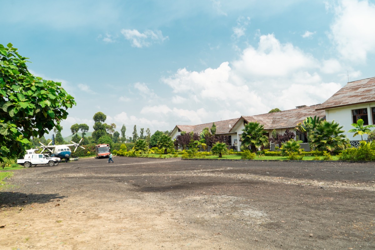 Public building and grounds in Goma